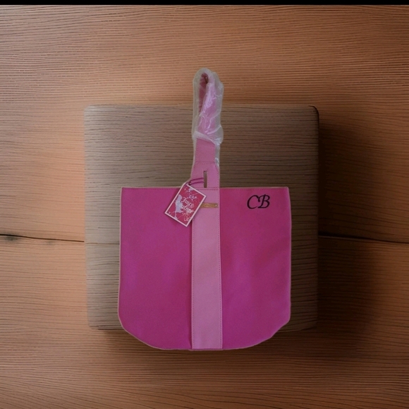 Juicy Couture Handbags - Juicy Couture Bag Customized "CB" Tote - NWT
